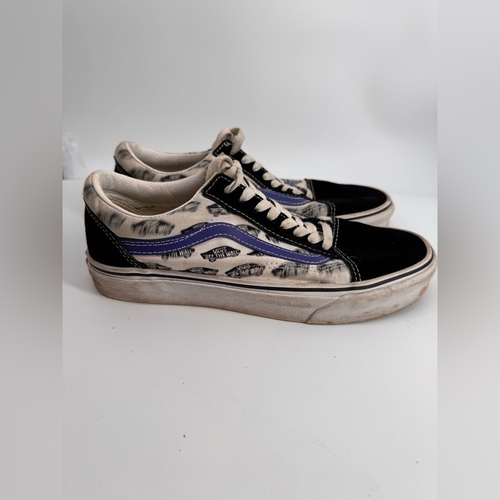 Vans Old Skool Blur Boards Women Sz 8 - Picture 2 of 4